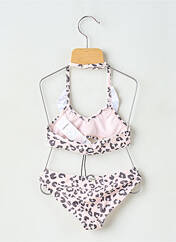 Maillot de bain 2 pièces rose IKKS pour fille seconde vue