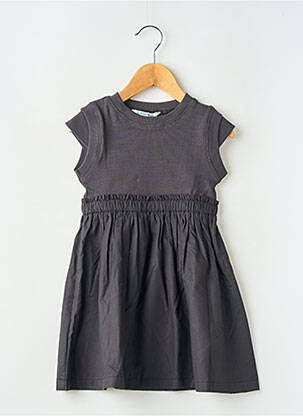 Robe courte manches courtes manches courtes gris MAYORAL fille