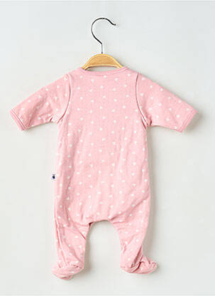 Pyjama fermeture pressionnée rose PETIT BATEAU fille