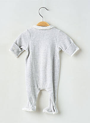 Pyjama manches longues gris PETIT BATEAU enfant