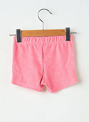 Short fermeture liens à nouer taille élastique rose PETIT BATEAU fille