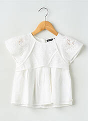 Blouse blanc IKKS pour fille seconde vue