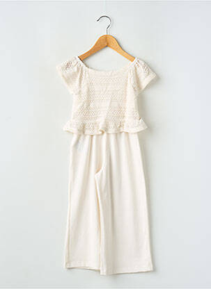 Combi-pantalon beige MAYORAL pour fille