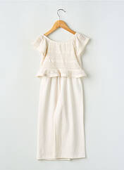 Combi-pantalon beige MAYORAL pour fille seconde vue