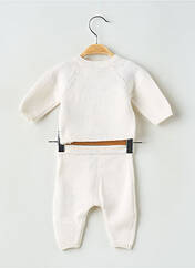 Ensemble pantalon blanc PETIT BATEAU pour enfant seconde vue
