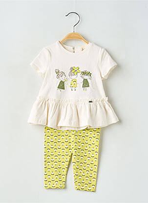 Ensemble pantalon beige MAYORAL pour fille