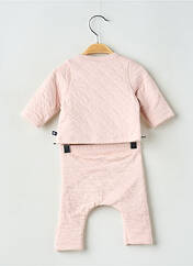 Ensemble pantalon rose PETIT BATEAU pour fille seconde vue