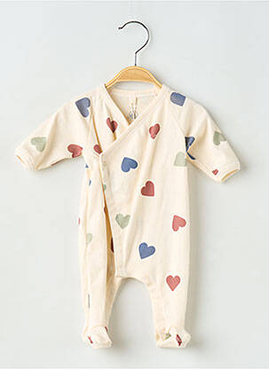 Pyjama beige PETIT BATEAU pour enfant