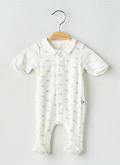 Pyjama blanc PETIT BATEAU pour enfant seconde vue