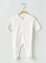 Pyjama blanc PETIT BATEAU pour enfant seconde vue