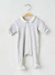 Pyjama gris PETIT BATEAU pour enfant seconde vue