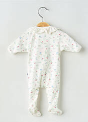 Pyjama blanc PETIT BATEAU pour fille seconde vue