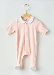 Pyjama rose PETIT BATEAU pour fille seconde vue