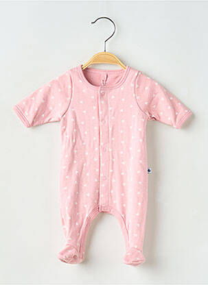 Pyjama rose PETIT BATEAU pour fille