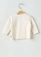 T-shirt beige LEVV LABEL pour fille seconde vue