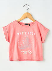 T-shirt orange IKKS pour fille seconde vue