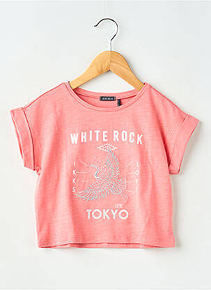 T-shirt orange IKKS pour fille