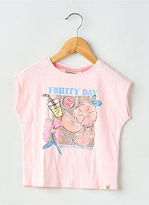 T-shirt rose GARCIA pour fille