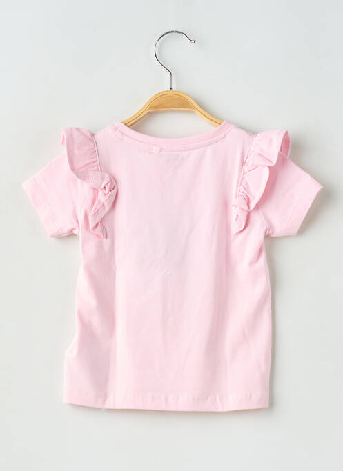 T-shirt coupe cintrée manches courtes rose NAME IT fille