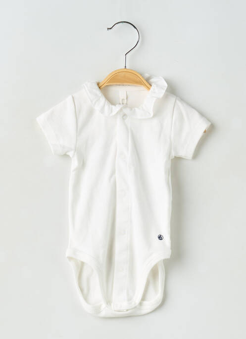 Body blanc PETIT BATEAU pour enfant