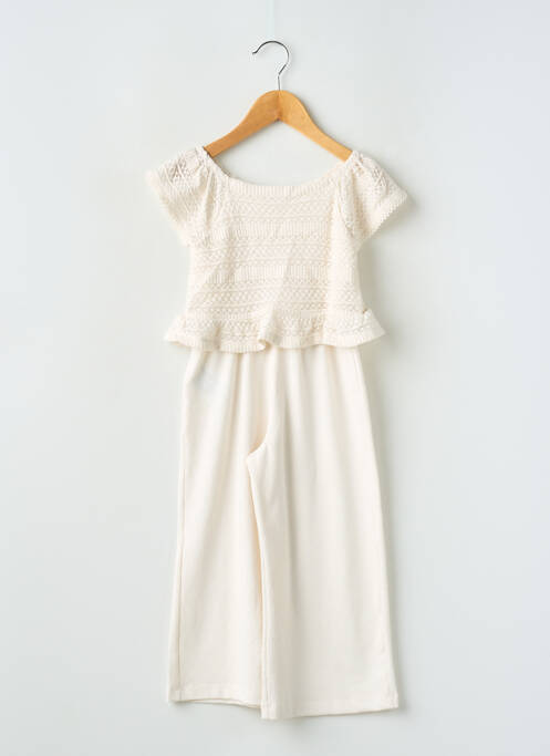 Combi-pantalon beige MAYORAL pour fille