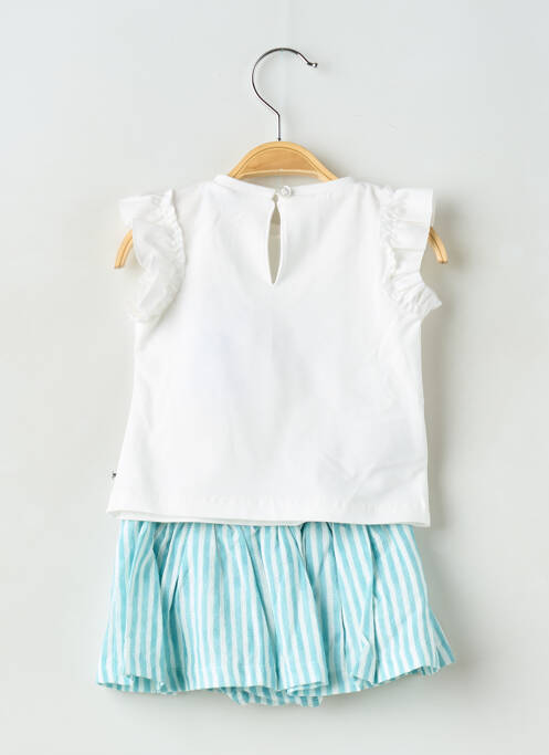 Ensemble jupe blanc MAYORAL fille
