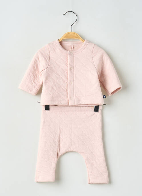 Ensemble pantalon rose PETIT BATEAU pour fille