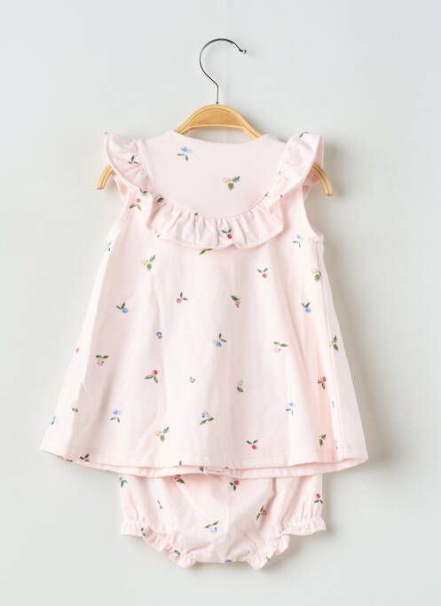 Ensemble short rose PETIT BATEAU fille