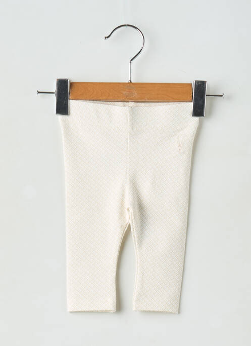 Legging blanc LEVV LABEL pour fille