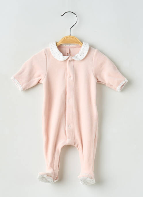 Pyjama rose PETIT BATEAU pour fille
