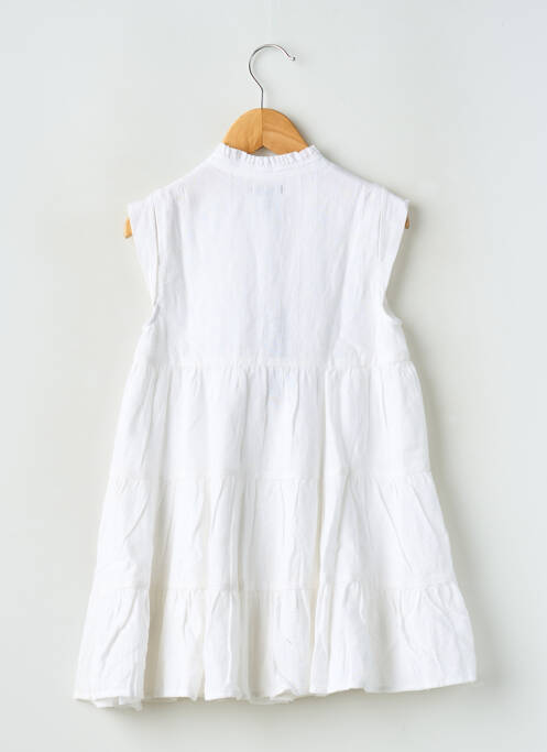Robe courte blanc IKKS fille