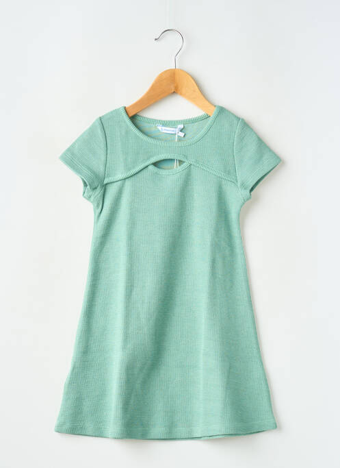 Robe courte vert MAYORAL pour fille