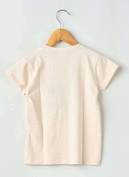 T-shirt beige LEVV LABEL fille