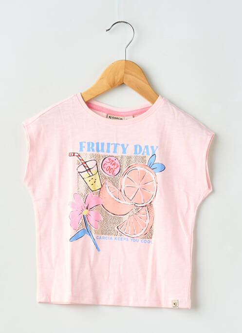 T-shirt rose GARCIA pour fille