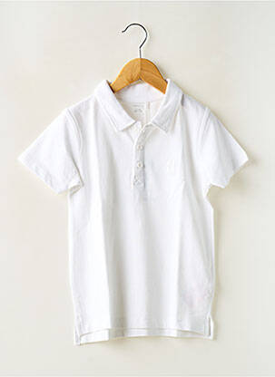 Polo coupe droite manches courtes blanc NAME IT garcon