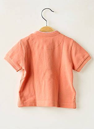 Polo coupe droite manches courtes orange MAYORAL garçon