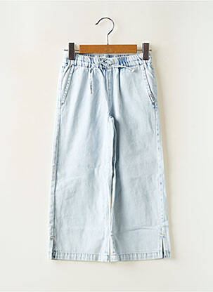 Jeans coupe droite taille élastique taille élastique bleu GARCIA fille