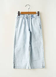 Jeans coupe droite taille élastique taille élastique bleu GARCIA fille