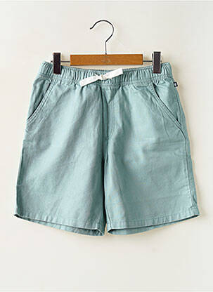 Short fermeture liens à nouer taille élastique vert PETIT BATEAU garcon