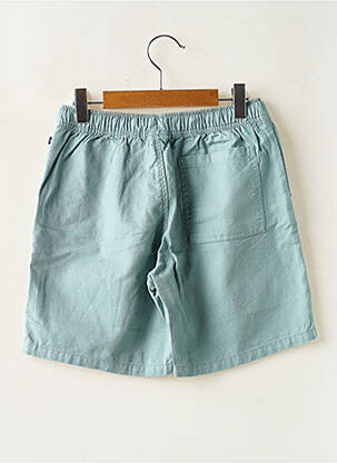 Short coupe droite taille élastique vert PETIT BATEAU garçon