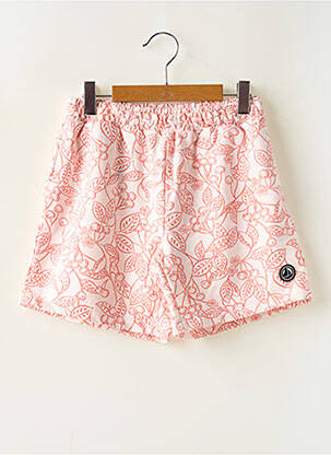 Short poches taille élastique rose PETIT BATEAU fille