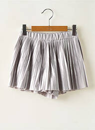 Short taille haute argent MAYORAL fille