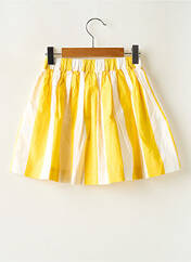 Jupe mi-longue jaune PETIT BATEAU pour fille seconde vue