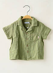 Chemise manches courtes vert MAYORAL pour garçon seconde vue