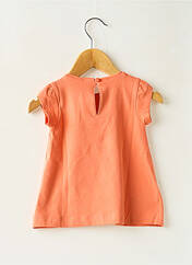 Robe mi-longue orange MAYORAL pour fille seconde vue