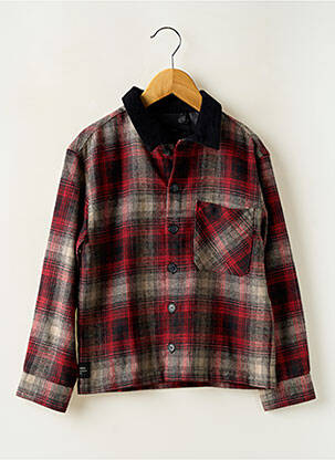 Veste casual rouge IKKS pour garçon