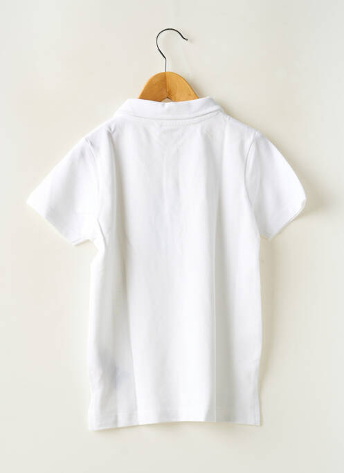 Polo coupe droite manches courtes blanc NAME IT garcon