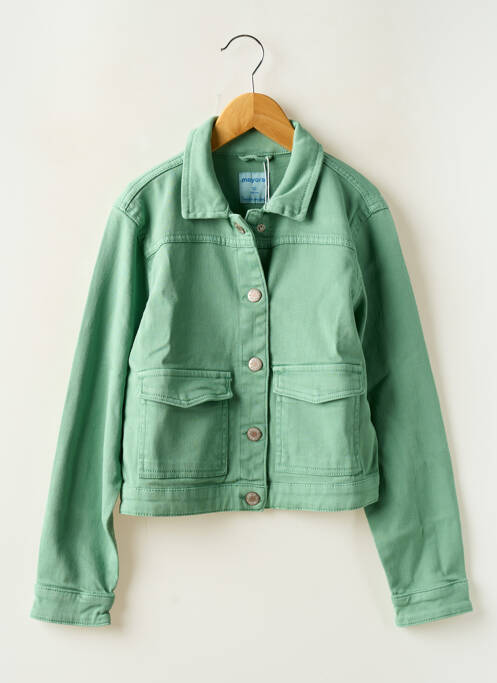 Veste casual poches vert MAYORAL enfant
