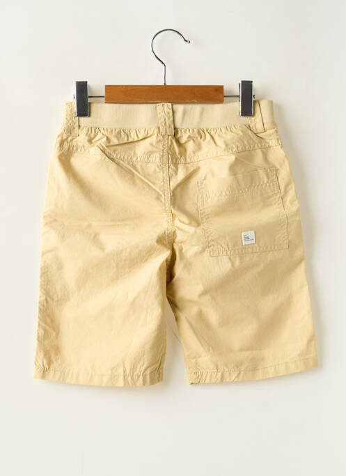 Bermuda fermeture zippée sous rabat boutonné taille élastique beige MAYORAL garcon
