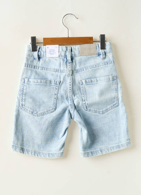 Bermuda tissage denim bleu MAYORAL garcon